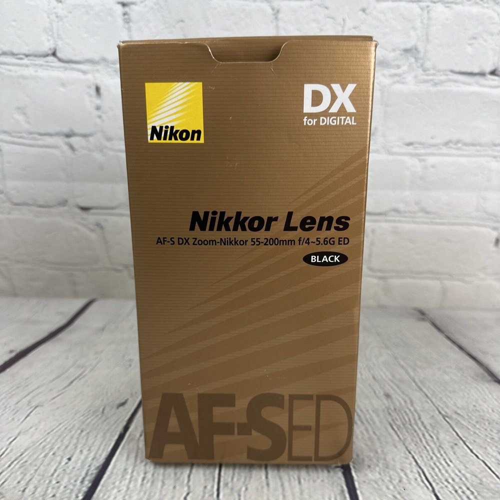 Nikon Nikkor AF-S DX VR Zoom 55-200mm f/4-5.6G IF-ED Camera Lens